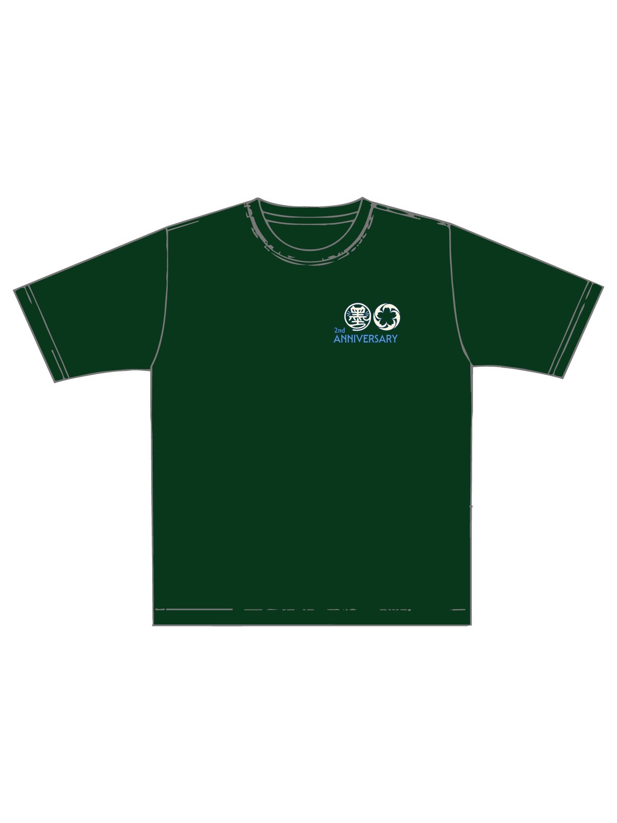 【SUMINEKO】“スミネコ 2nd anniversary チビねこ”プリントTシャツ 2