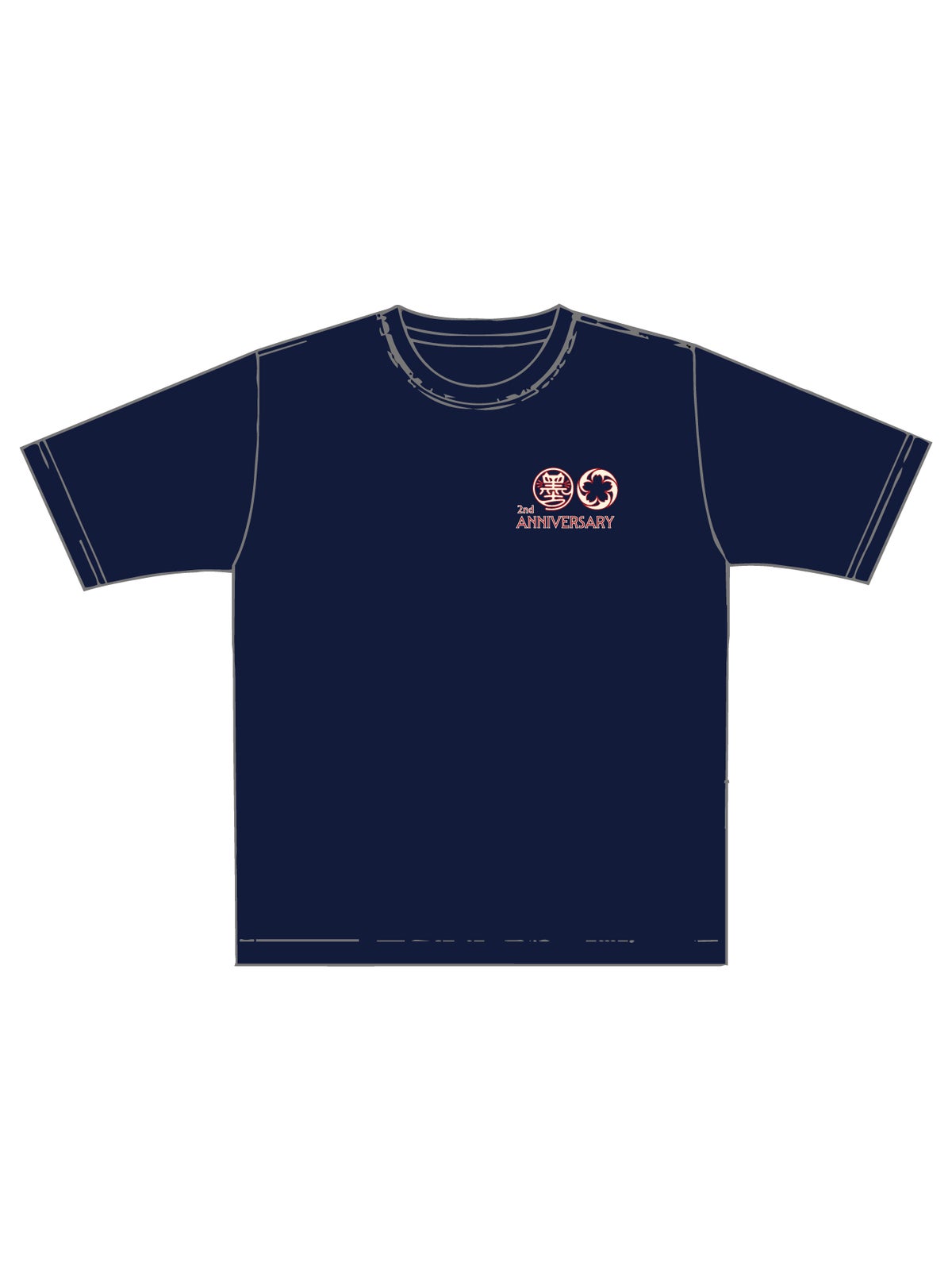 【SUMINEKO】“スミネコ 2nd anniversary チビねこ”プリントTシャツ 3