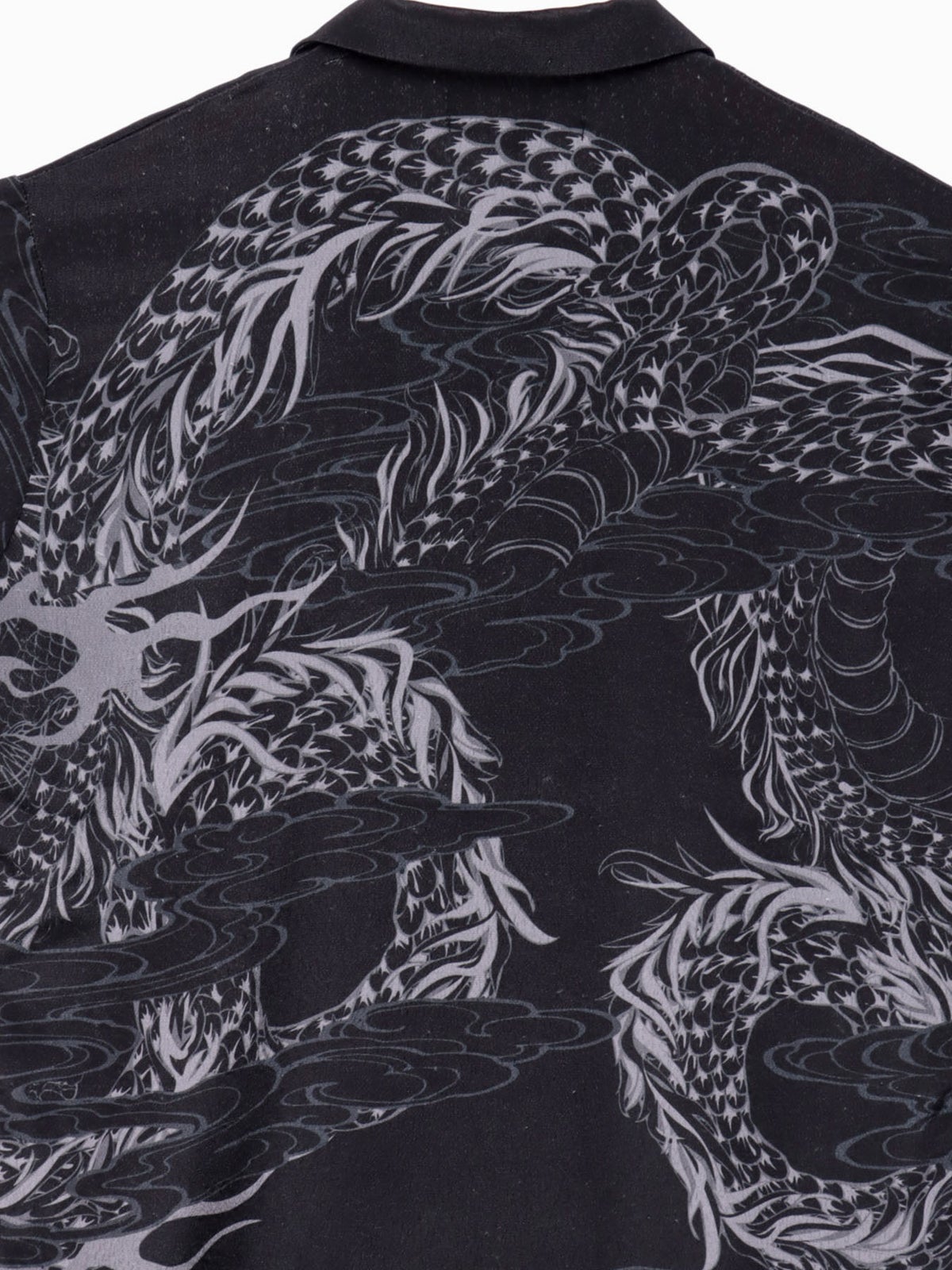 ＜秋の大予約会＞【絡繰魂・粋】“富士山／龍”刺繍入り長袖シャツ