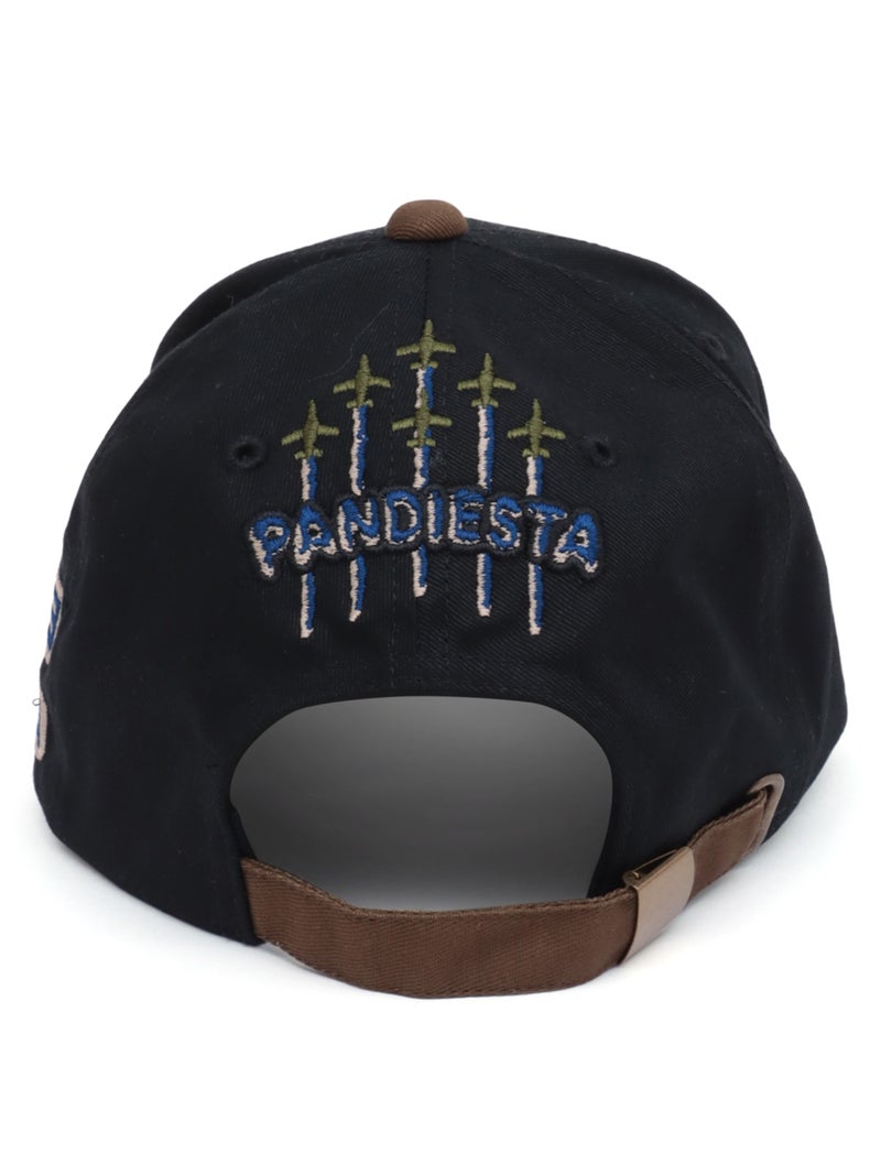 ＜秋の大予約会＞【PANDIESTA JAPAN】“8ボールパンダ”刺繍入りメッシュCAP
