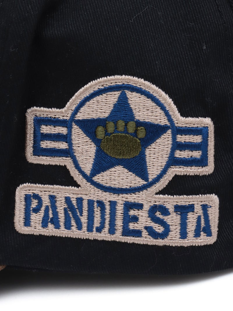 ＜秋の大予約会＞【PANDIESTA JAPAN】“8ボールパンダ”刺繍入りメッシュCAP