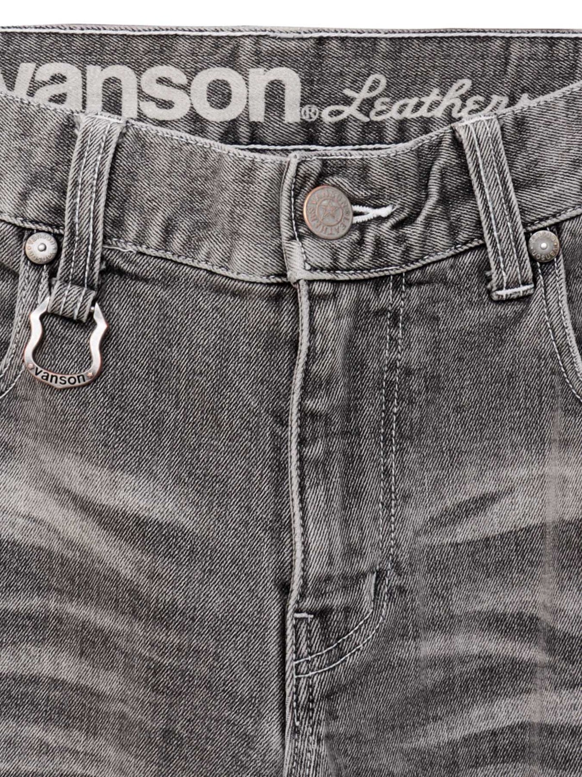＜秋の大予約会＞【VANSON】“イーグル”総刺繍デニムパンツ
