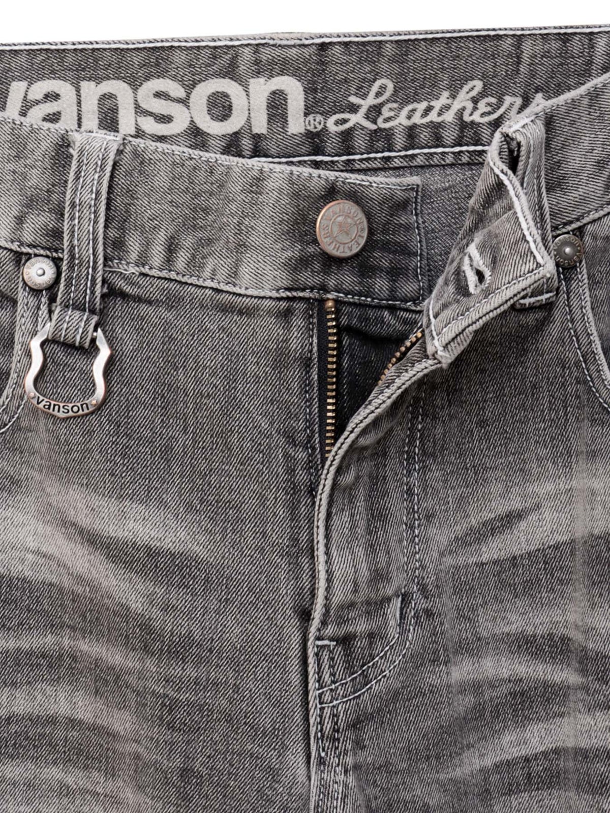 ＜秋の大予約会＞【VANSON】“イーグル”総刺繍デニムパンツ