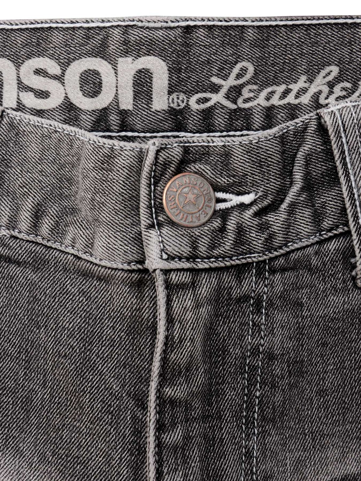＜秋の大予約会＞【VANSON】“イーグル”総刺繍デニムパンツ