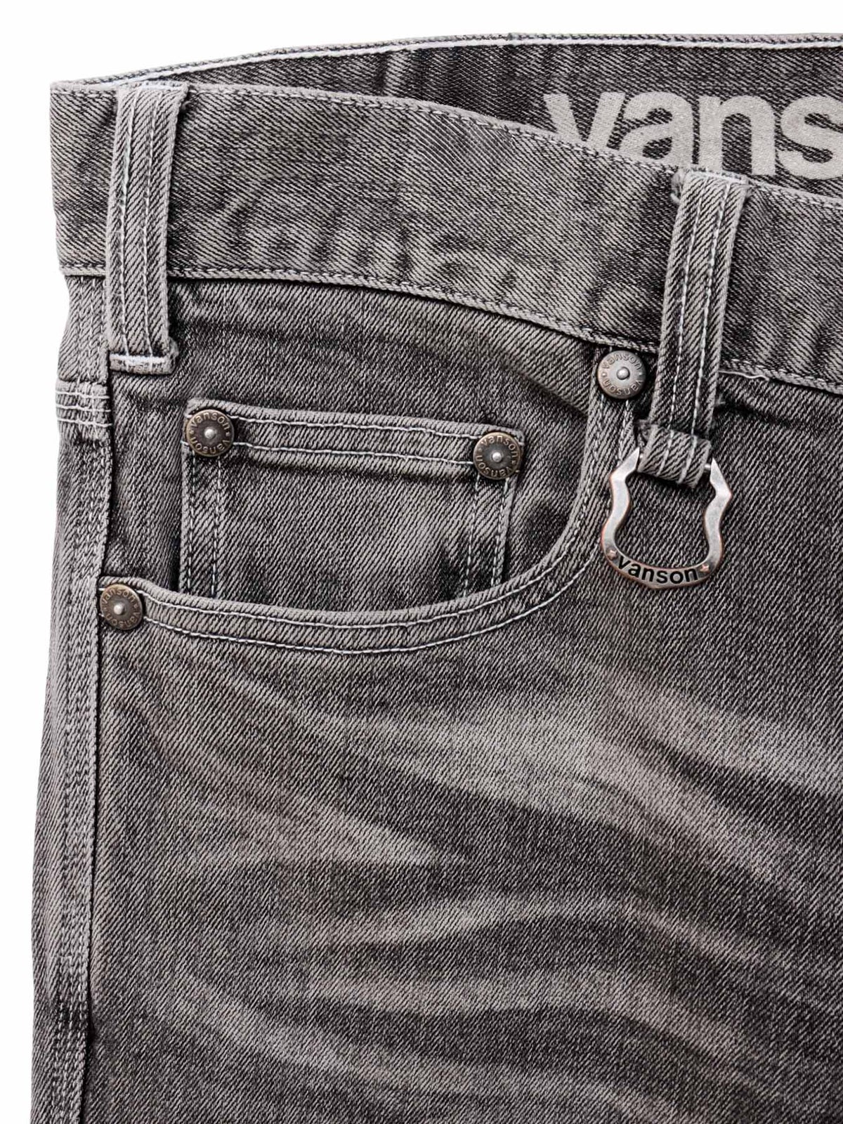 ＜秋の大予約会＞【VANSON】“イーグル”総刺繍デニムパンツ