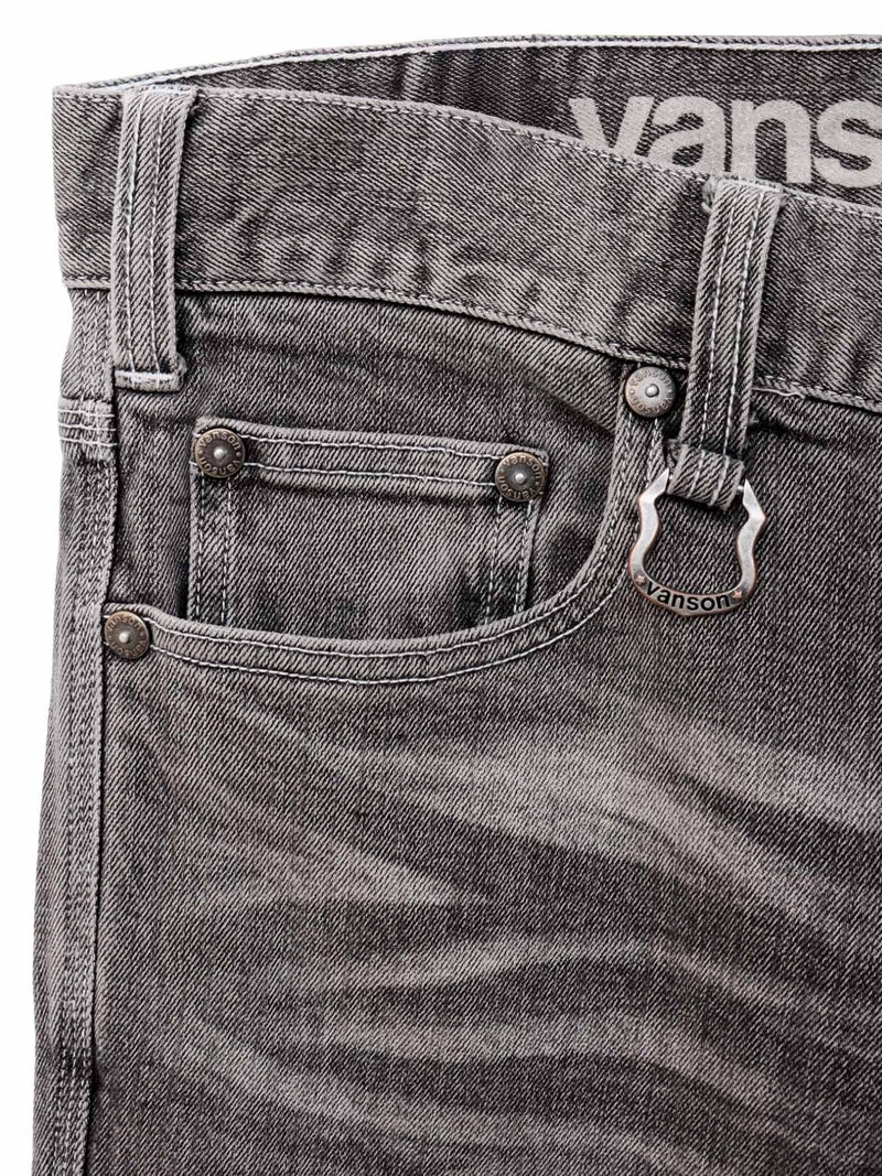 ＜秋の大予約会＞【VANSON】“イーグル”総刺繍デニムパンツ