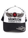 【VANSON】フライングスター ツイルメッシュキャップ