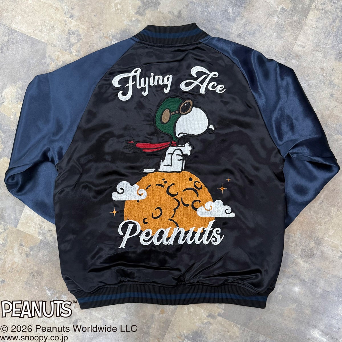 ＜秋の大予約会＞【FLAGSTAFF×PEANUTS】フライングエーススカジャン