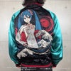 ＜秋の大予約会＞【初音ミク× 葛飾北斎】3beat コラボリバーシブルスカジャン 4L