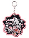 【SUMINEKO】“桜墨猫”ワッペンキーホルダー