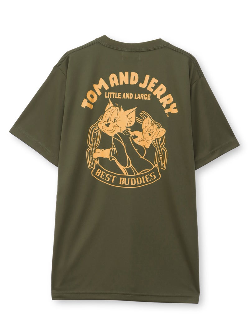 【NEVERMIND×TOM and JERRY】“チェーンサークル”DRY素材Tシャツ