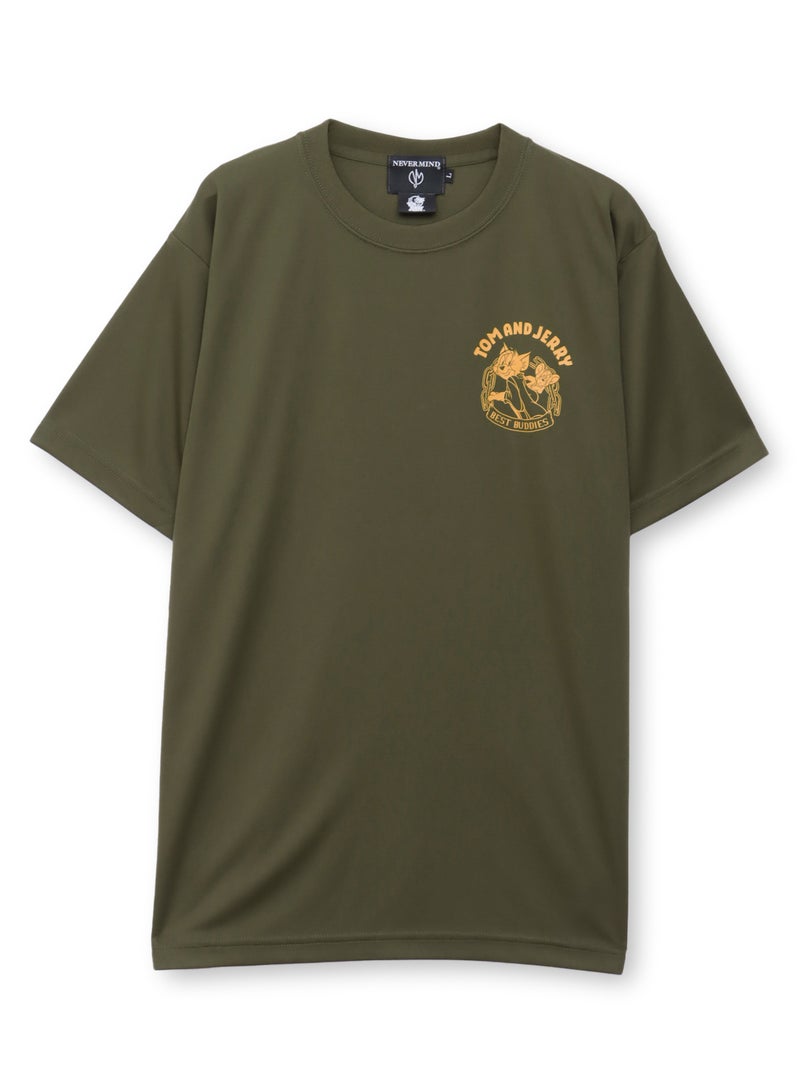 【NEVERMIND×TOM and JERRY】“チェーンサークル”DRY素材Tシャツ