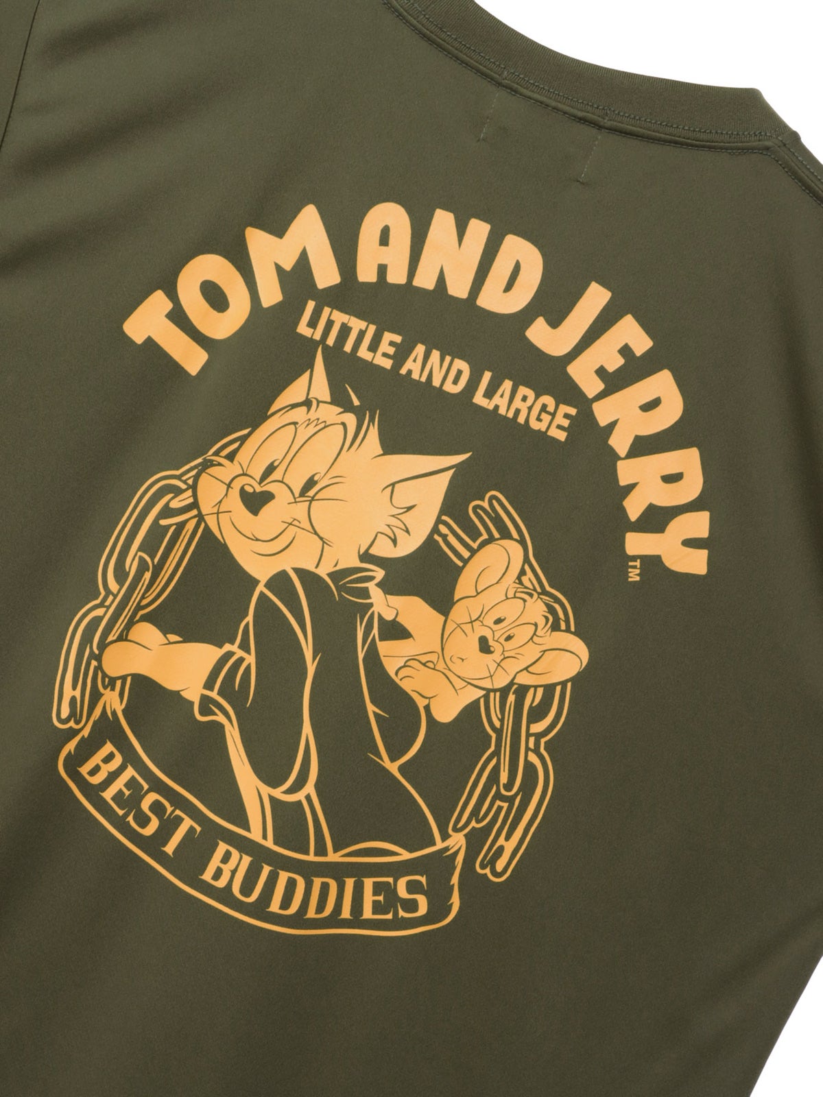 【NEVERMIND×TOM and JERRY】“チェーンサークル”DRY素材Tシャツ