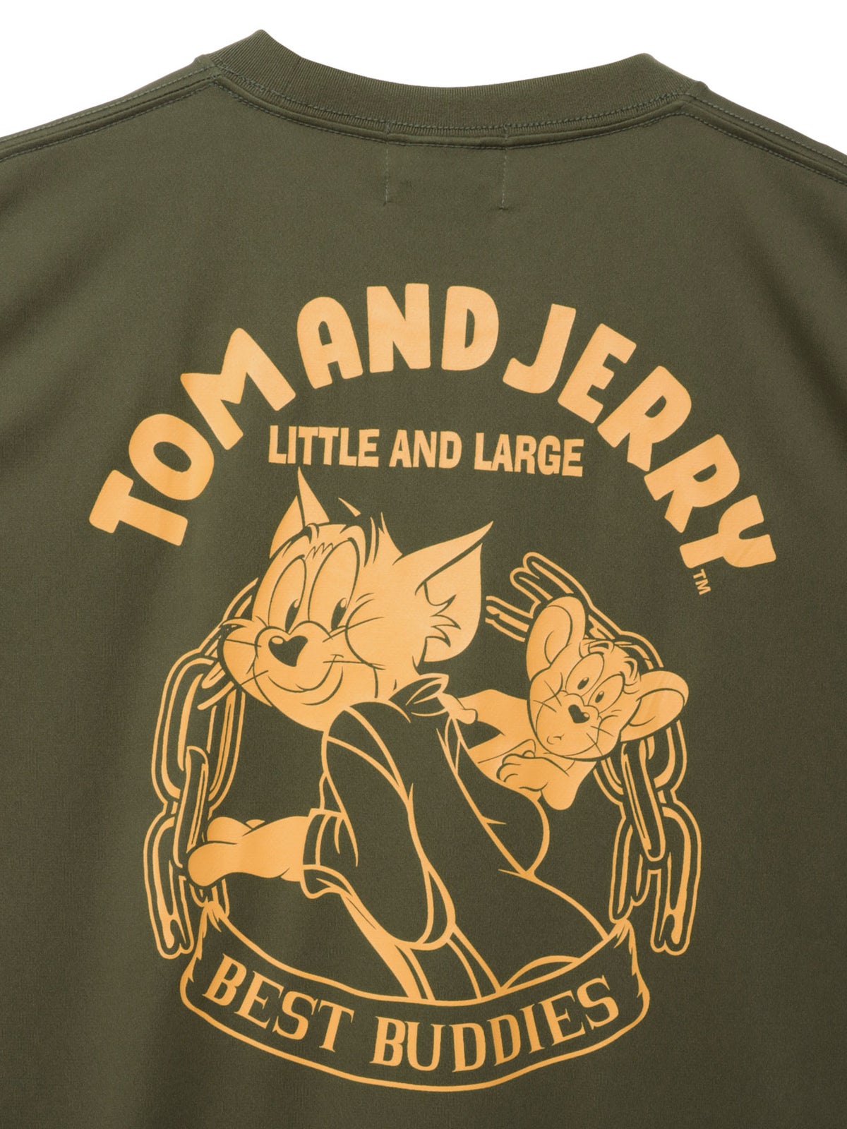 【NEVERMIND×TOM and JERRY】“チェーンサークル”DRY素材Tシャツ