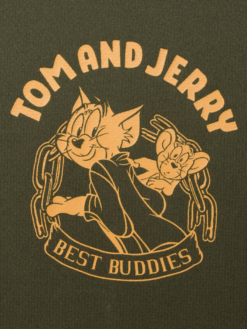 【NEVERMIND×TOM and JERRY】“チェーンサークル”DRY素材Tシャツ