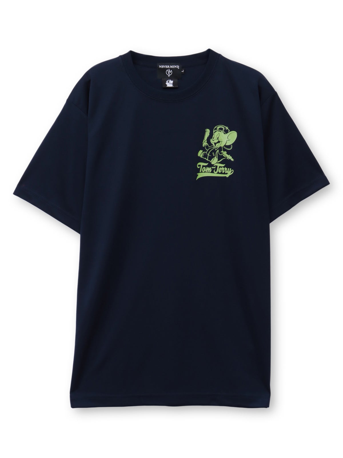 【NEVERMIND×TOM and JERRY】“ベストバディ トム＆ジェリー”DRY素材Tシャツ