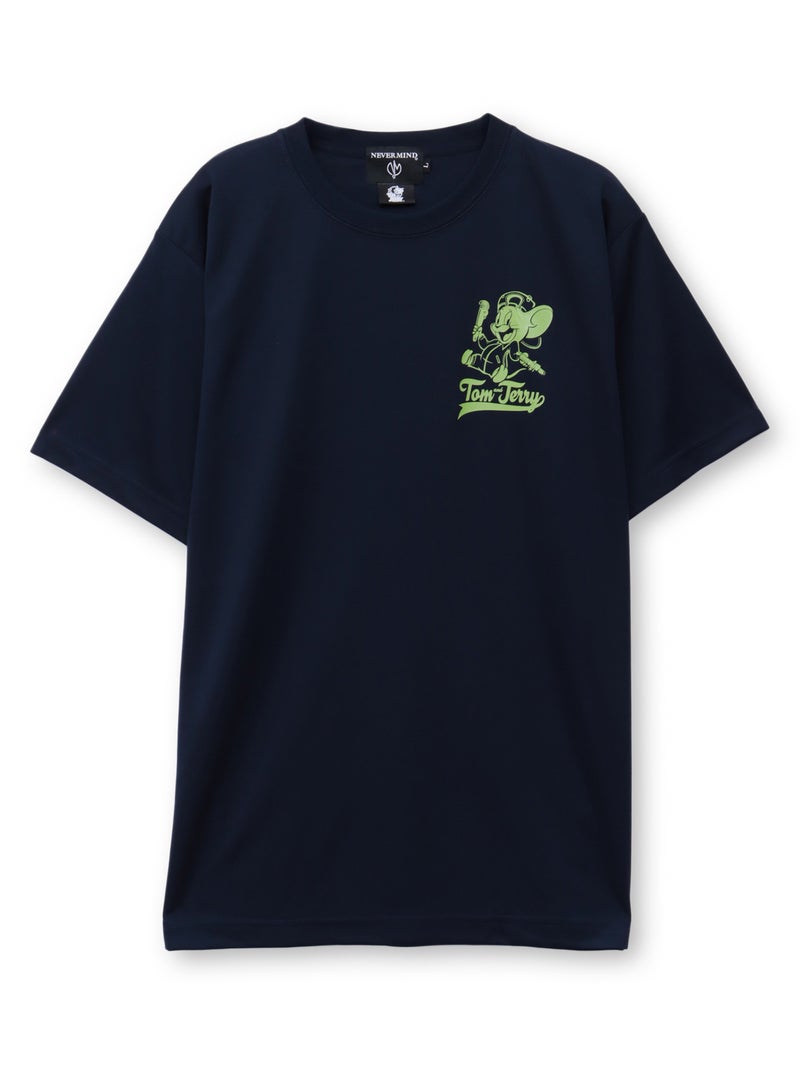 【NEVERMIND×TOM and JERRY】“ベストバディ トム＆ジェリー”DRY素材Tシャツ