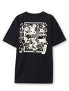 【SUMINEKO】“花魁猫”プリントDRY素材Tシャツ
