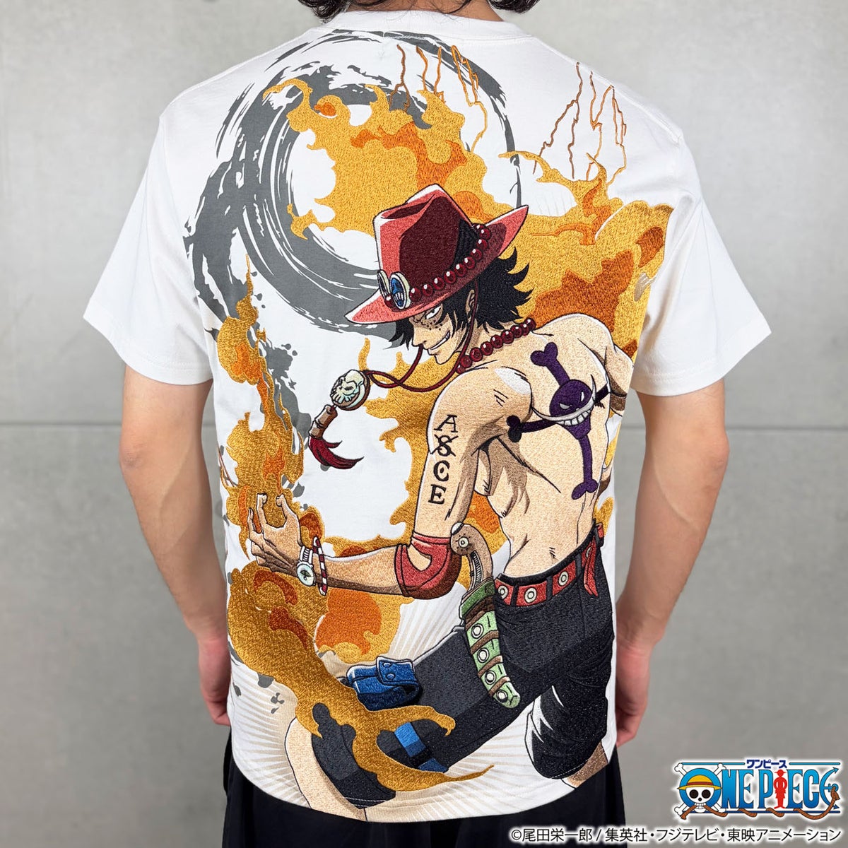 【ONE PIECE×絡繰魂】火拳のエースTee(ポートガス・D・エース)