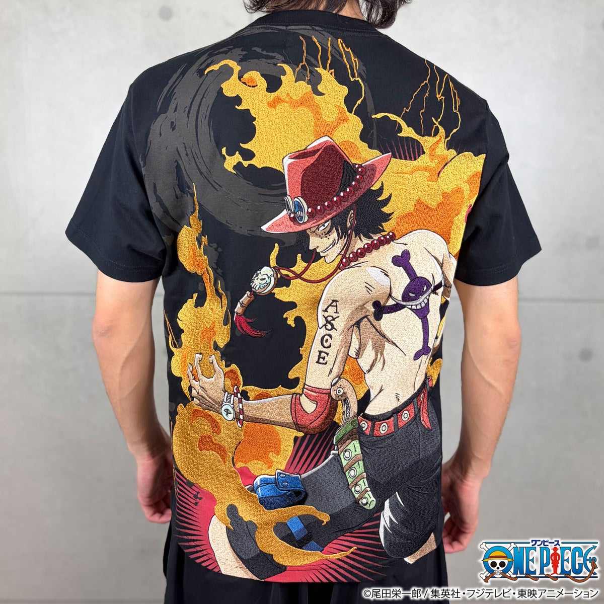 【ONE PIECE×絡繰魂】火拳のエースTee(ポートガス・D・エース)