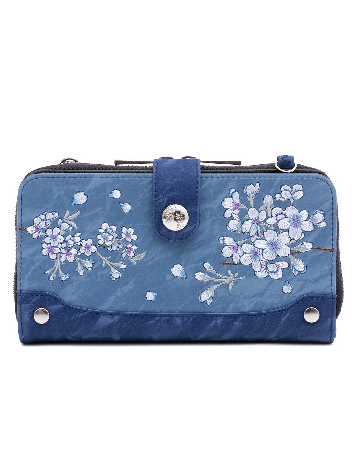 ≪40%OFF≫【雅結】桜刺繍ショルダーウォレット≪返品・取寄対応不可≫