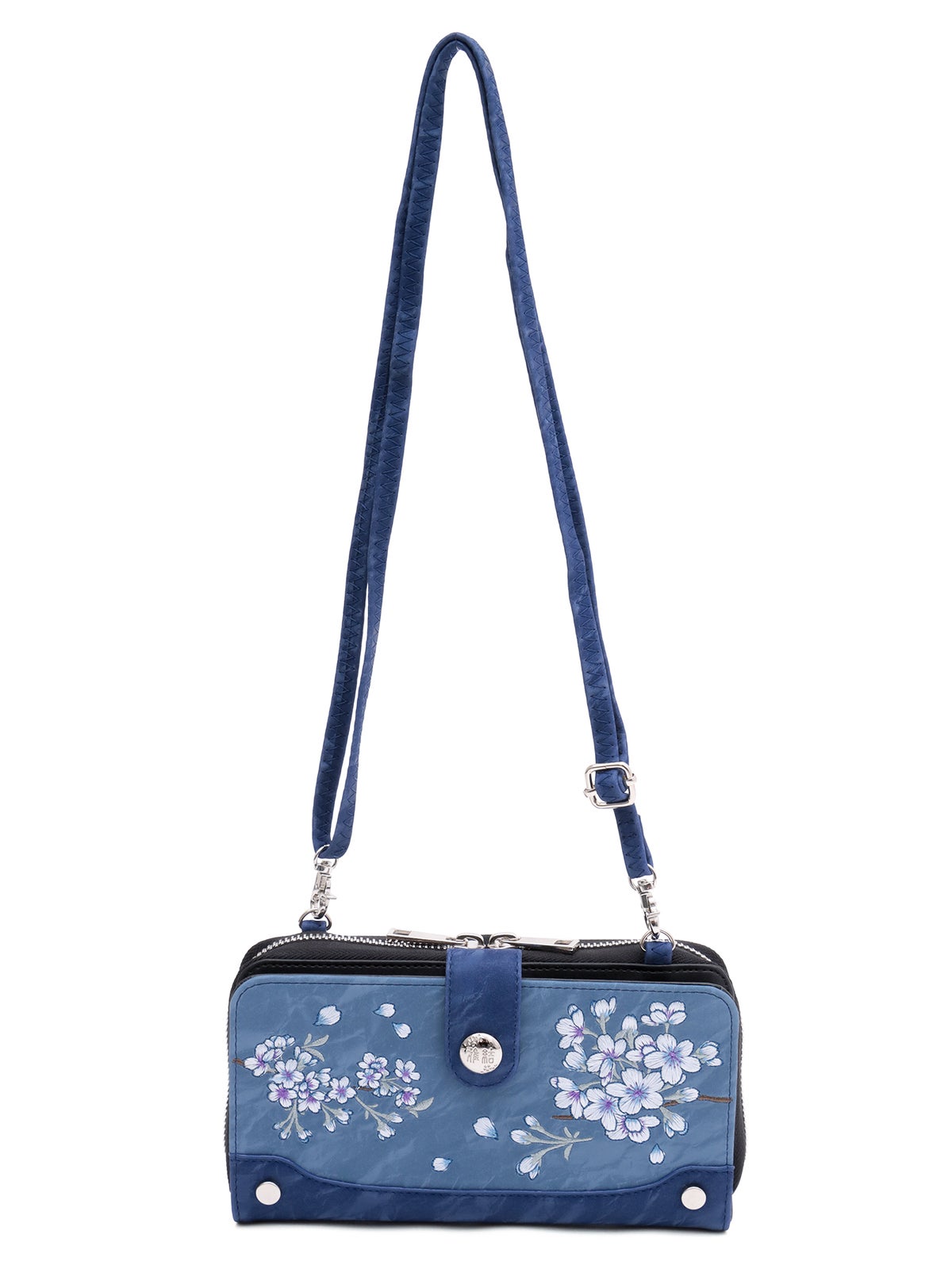≪40%OFF≫【雅結】桜刺繍ショルダーウォレット≪返品・取寄対応不可≫