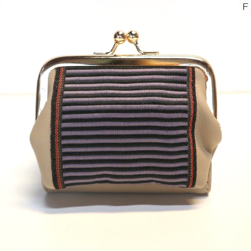≪50%OFF≫【TATAMI-BERI】畳縁 がま口ウォレット≪返品・取寄対応不可≫