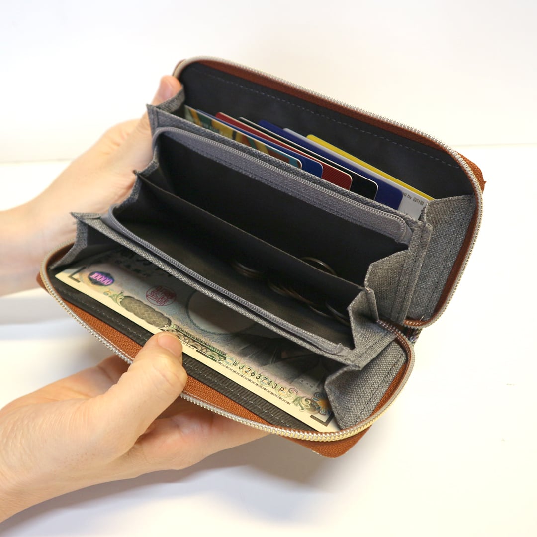  ≪40%OFF≫【TATAMI-BERI】畳縁 ロングウォレット≪返品・取寄対応不可≫