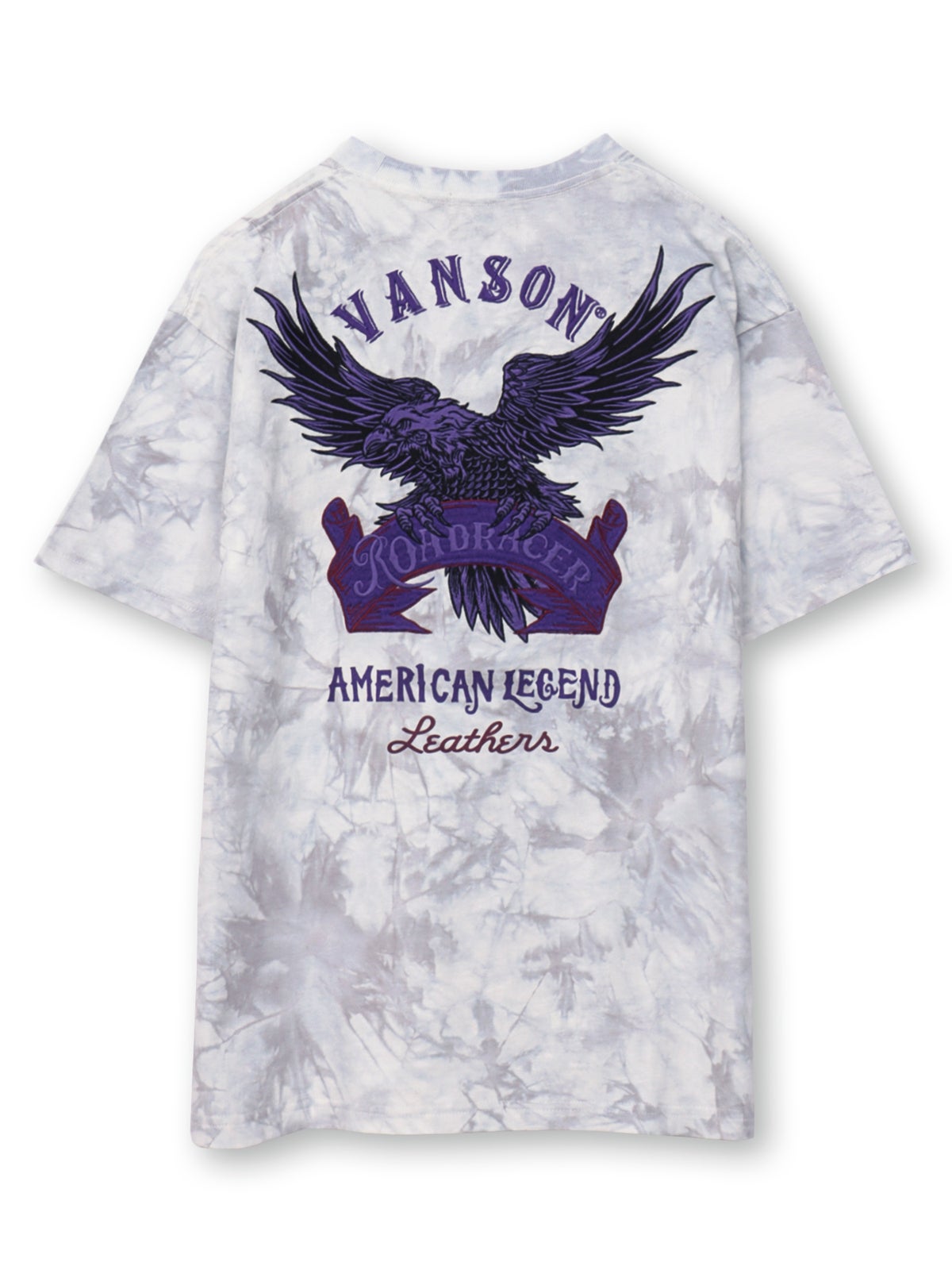 【VANSON】イーグル刺繍入りTシャツ〔別注〕