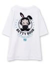 【BETTY BOOP】“黒うさぎベイビーベティ”刺繍入りTシャツ〔別注〕