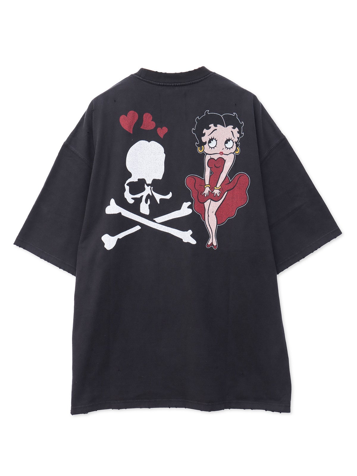 【MASTERMIND×BETTY BOOP】ダメージTシャツ