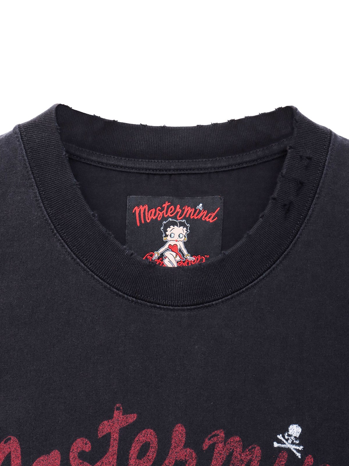 【MASTERMIND×BETTY BOOP】ダメージTシャツ