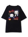 【BETTY BOOP】“デビルWベイビーベティ”刺繍入りTシャツ〔別注〕