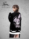 【USAGI-LUCID】KuroEダメージロンTEE