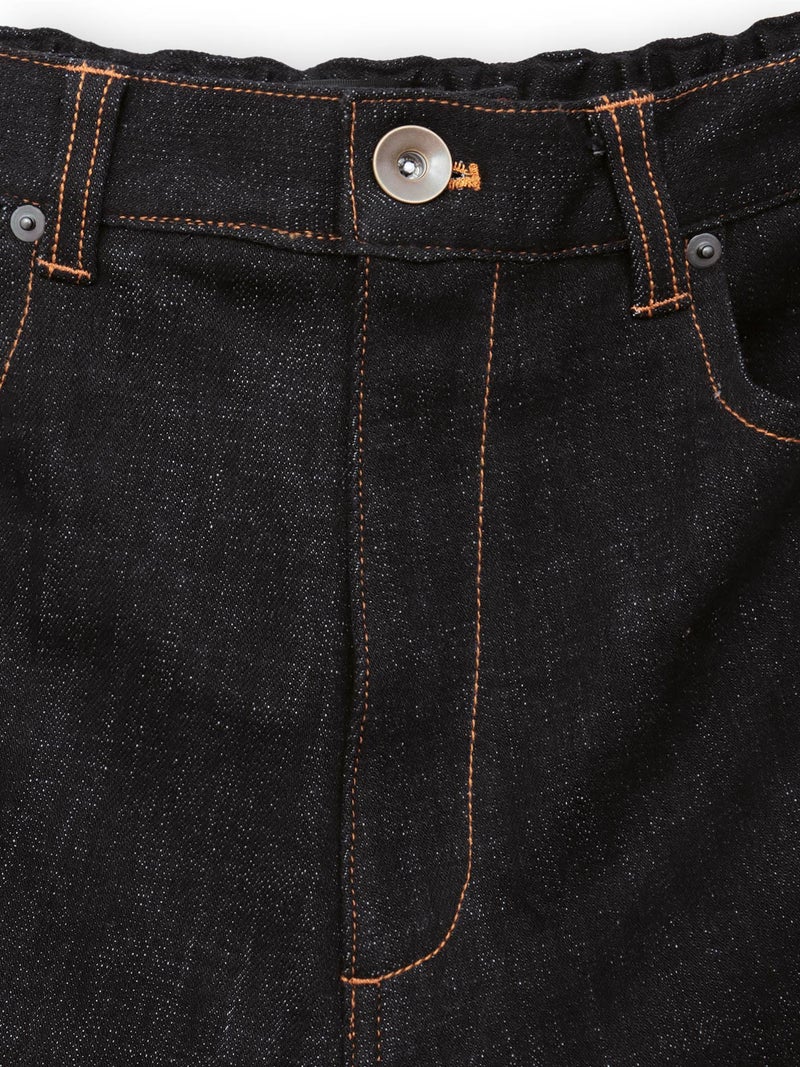 ≪30%OFF≫【今昔 -KON-JAKU-】“清明風月”総刺繍ワイドデニムパンツ≪返品・取寄対応不可≫