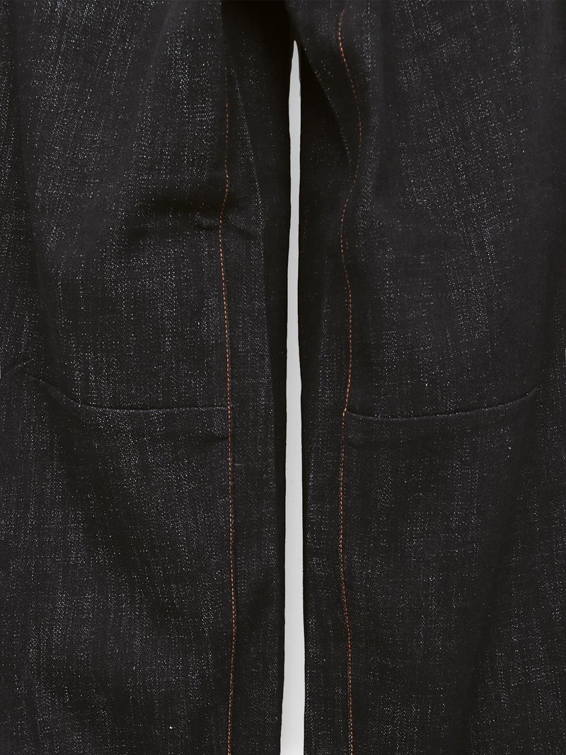 ≪30%OFF≫【今昔 -KON-JAKU-】“清明風月”総刺繍ワイドデニムパンツ≪返品・取寄対応不可≫