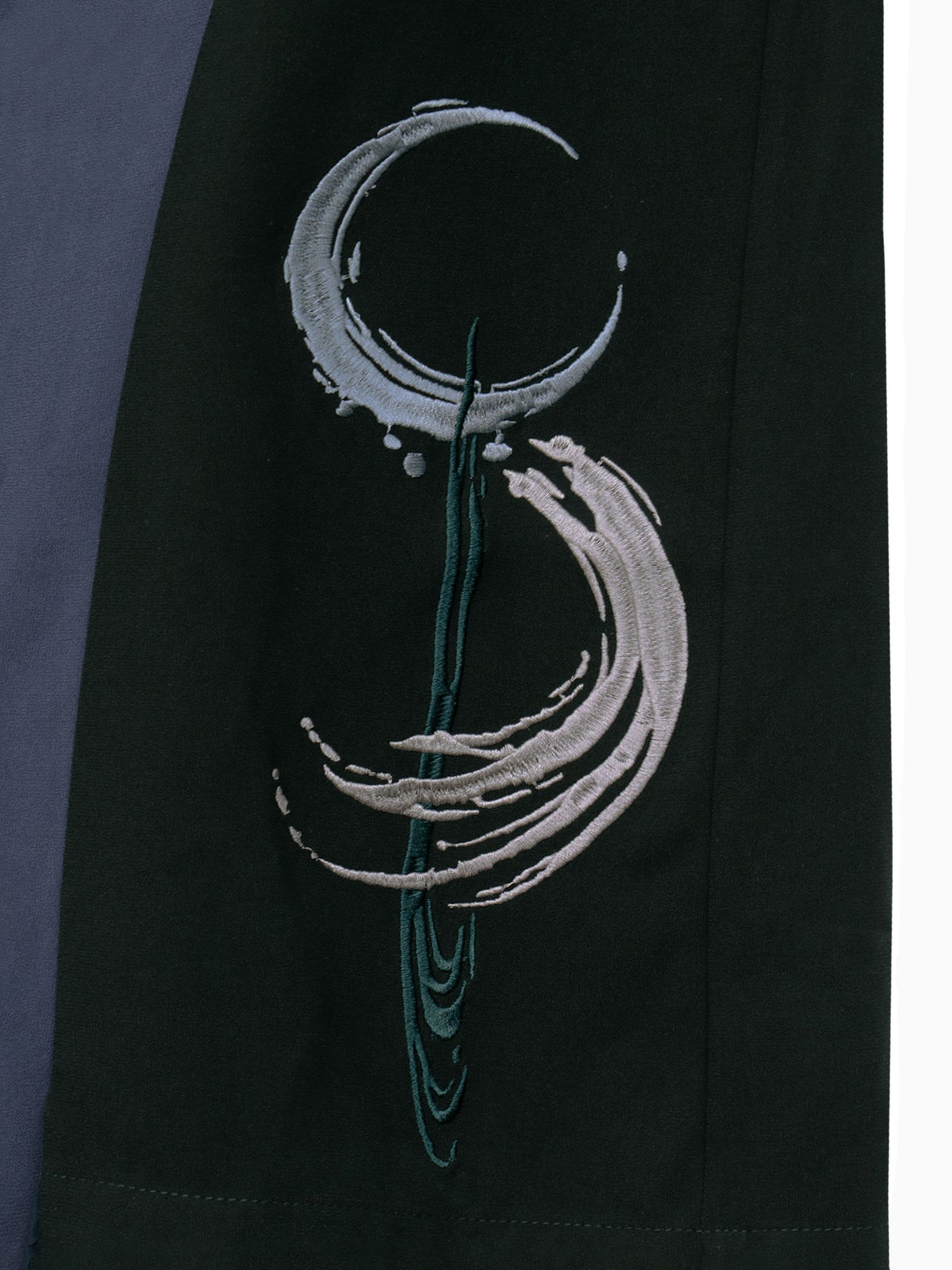≪30%OFF≫【雅結 -EN-】“陰の月”配色切替 ハカマガウチョパンツ≪返品・取寄対応不可≫