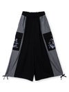  ≪20%OFF≫【雅結】“桜と雲”刺繍入りワイドカーゴパンツ≪返品・取寄対応不可≫