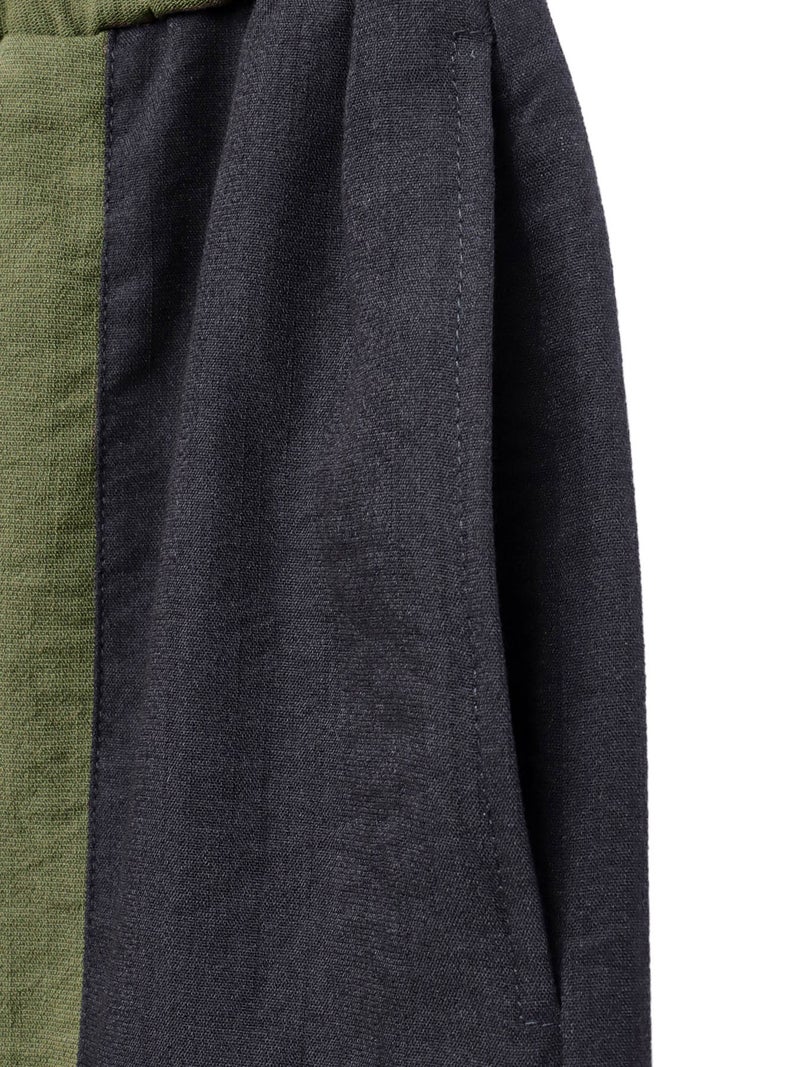  ≪20%OFF≫【雅結】“桜と雲”刺繍入りワイドカーゴパンツ≪返品・取寄対応不可≫