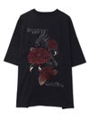 【DRASTIC GARDEN】“フェザーダリア”総刺繍Tシャツ