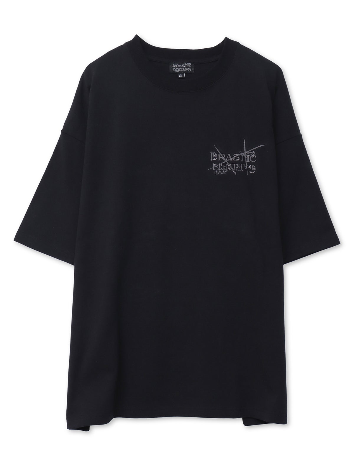 【DRASTIC GARDEN】“フェザーダリア”総刺繍Tシャツ