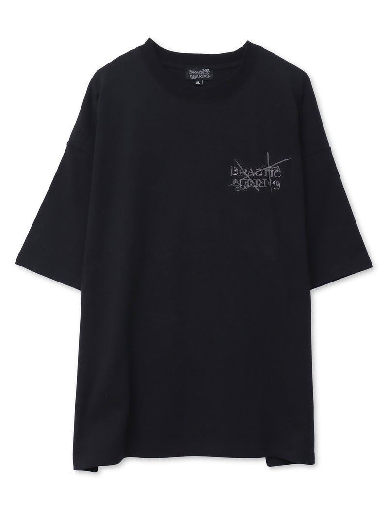 【DRASTIC GARDEN】“フェザーダリア”総刺繍Tシャツ