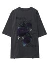 【DRASTIC GARDEN】“フェザーダリア”総刺繍Tシャツ