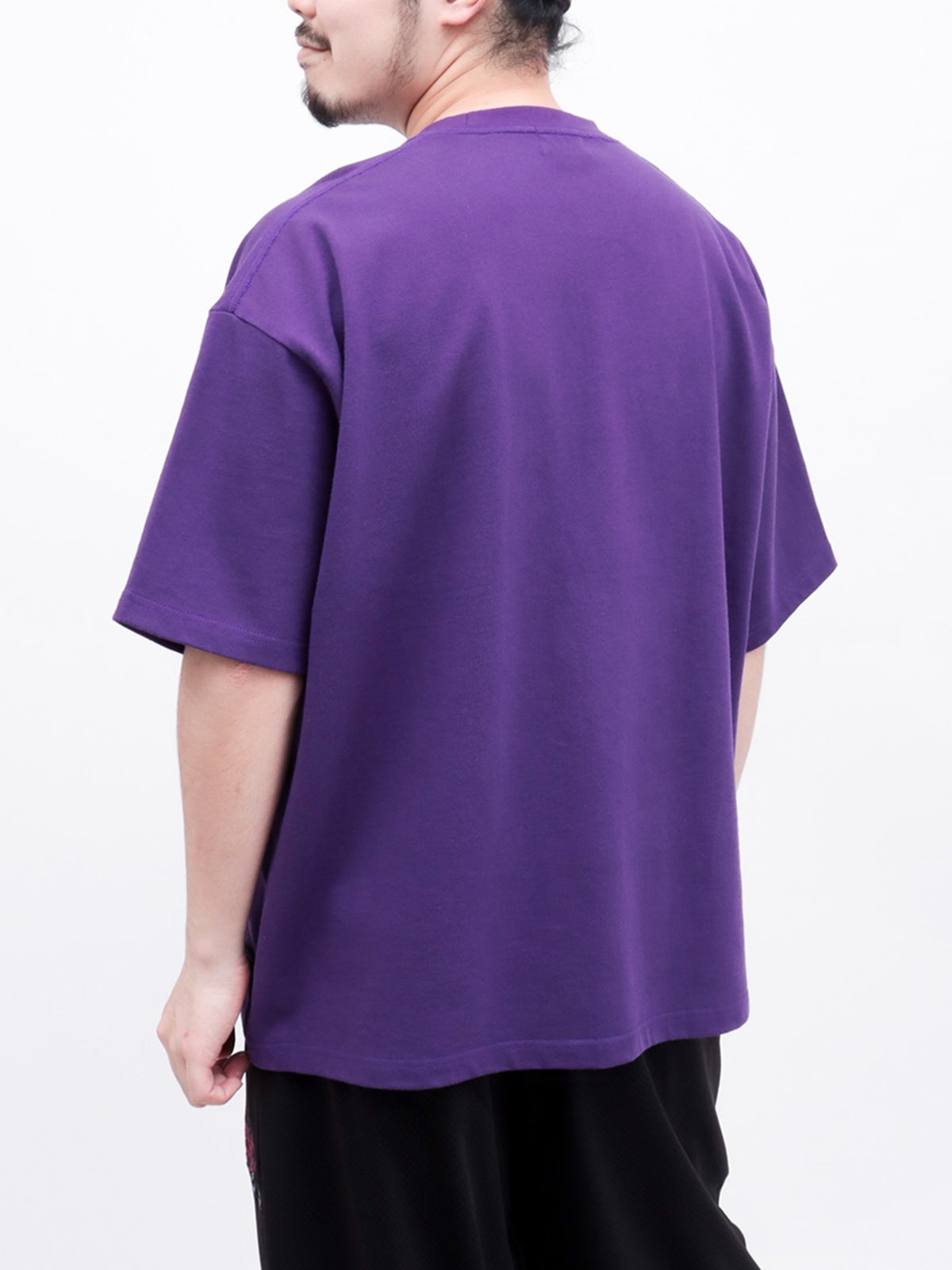 【DRASTIC GARDEN】“稲妻の薔薇”ワンポイント刺繍Tシャツ