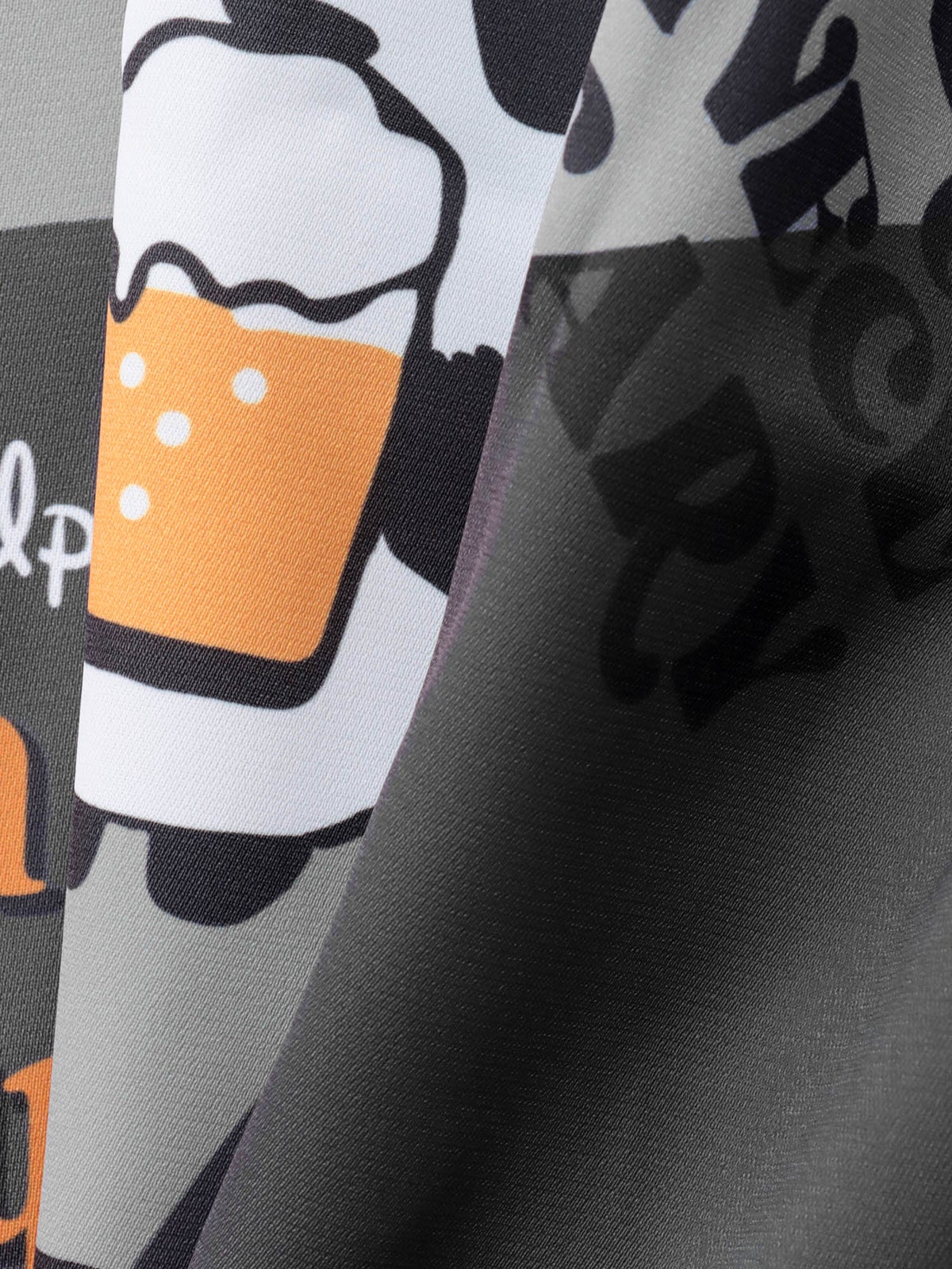 【PANDIESTA JAPAN】“BEERxCARS”総柄オープンシャツ