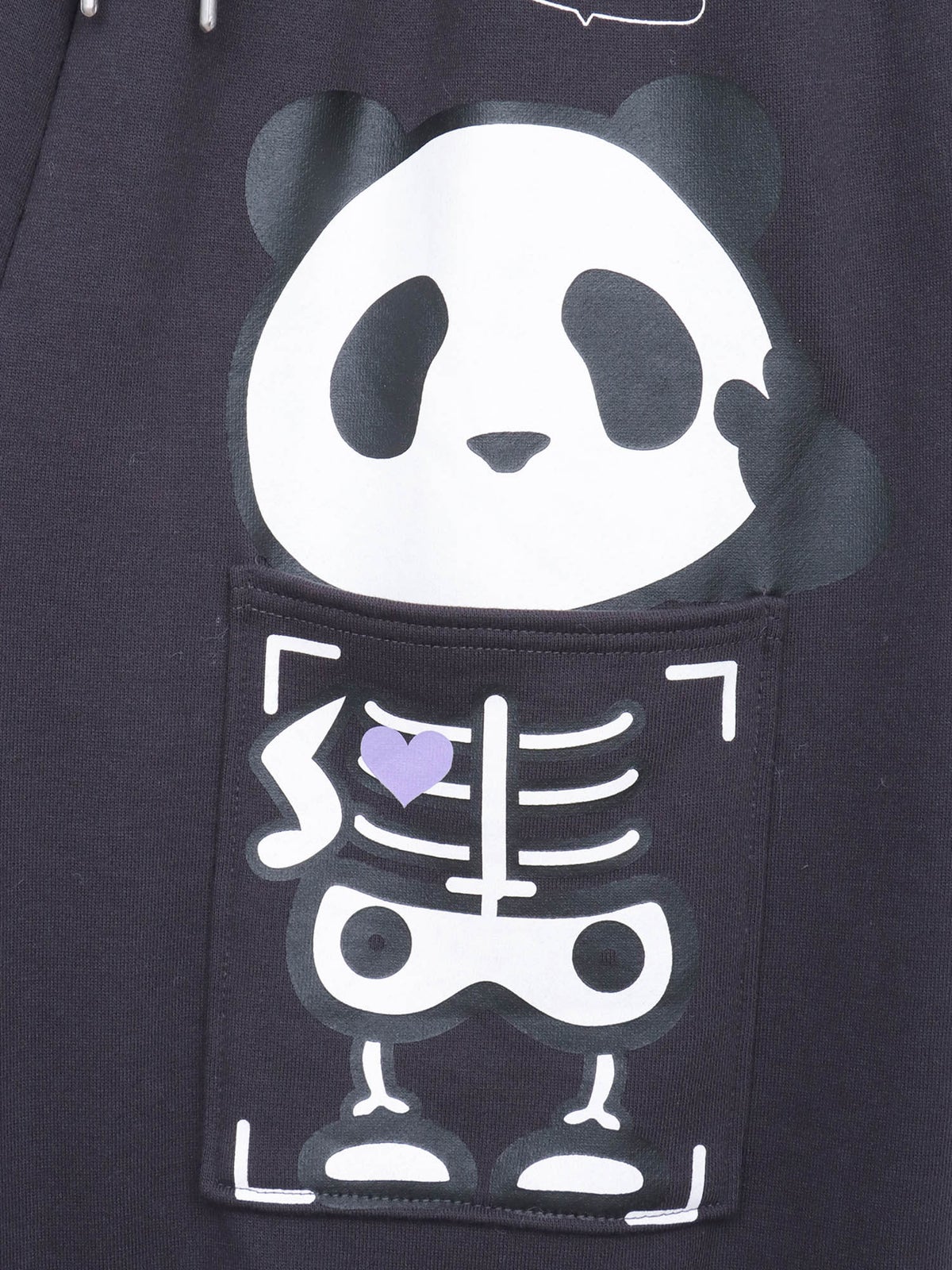 ≪40%OFF≫【PANDIESTA JAPAN】“ネコパンダハーフBONES”フェイクファー切替スウェットパンツ≪返品・取寄対応不可≫