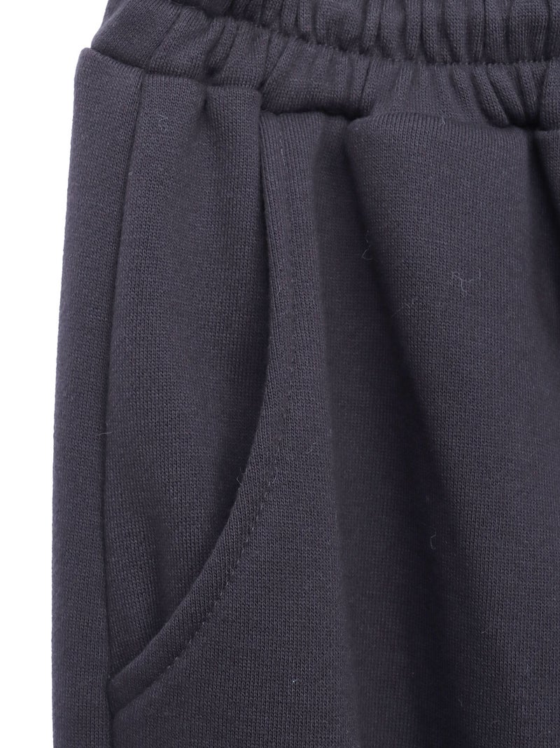 ≪40%OFF≫【PANDIESTA JAPAN】“ネコパンダハーフBONES”フェイクファー切替スウェットパンツ≪返品・取寄対応不可≫