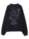 【DRASTIC GARDEN】“漆黒の華々”総刺繍BGIシルエットロンT