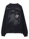 【DRASTIC GARDEN】“漆黒の華々”総刺繍BGIシルエットロンT