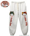 ≪40%OFF≫【Hello Kitty×PANDIESTA JAPAN】“なりきり龍虎”刺繍入りスウェットパンツ≪返品・取寄対応不可≫